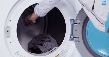 丟冰塊進烘乾機