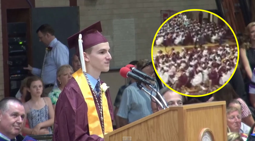 3句話之後就全校瘋狂